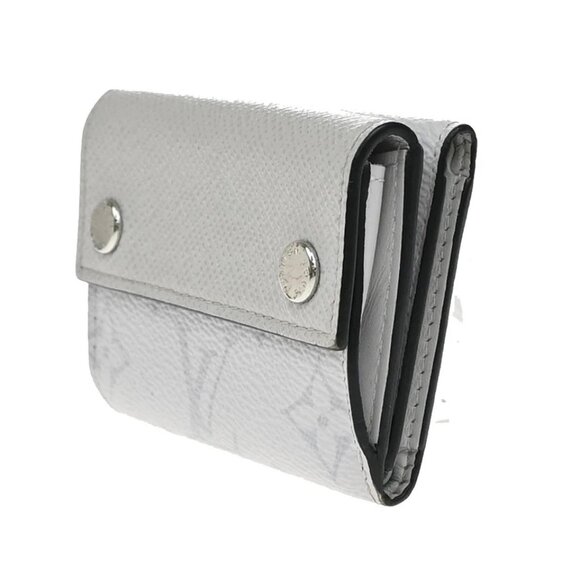LOUIS VUITTON Discovery Compact Wallet Taigarama Leather Gray 278-082825 - Picture 6 of 11